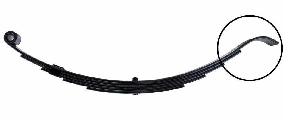 Radius End Trailer Springs