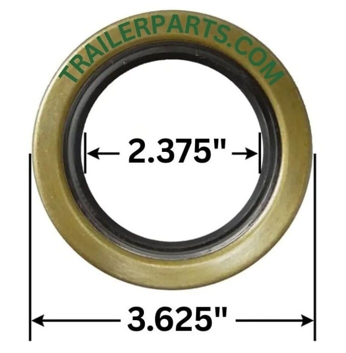 Lippert 122088 Double Lip Grease Seal 2.250 ID - 3.376 OD Lippert 122088 Double Lip Grease Seal 2.250 ID - 3.376 OD