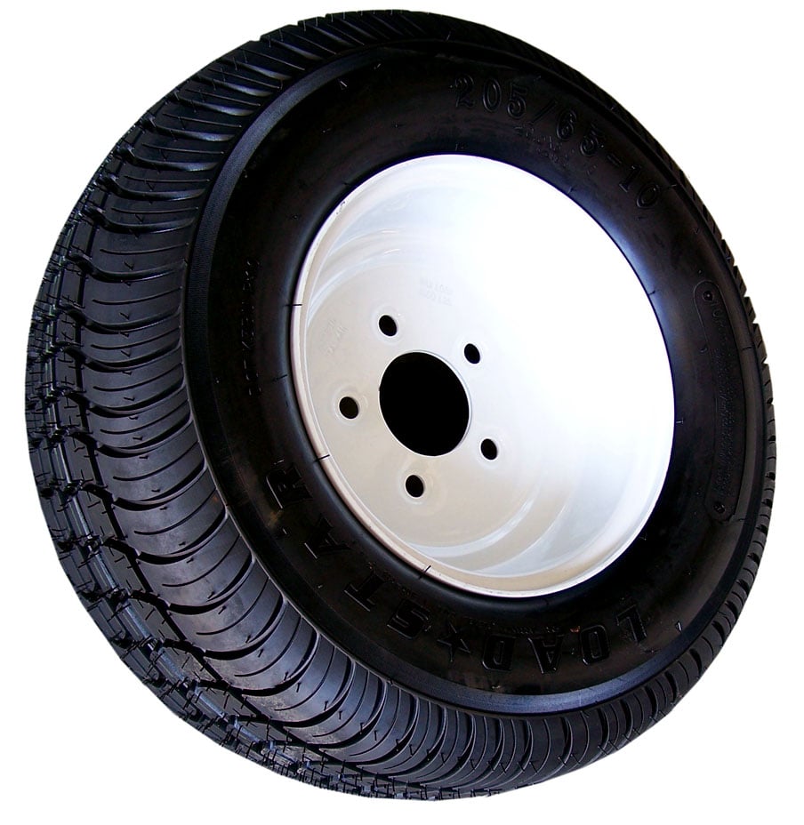 205/65-10 Trailer Tire with Rim