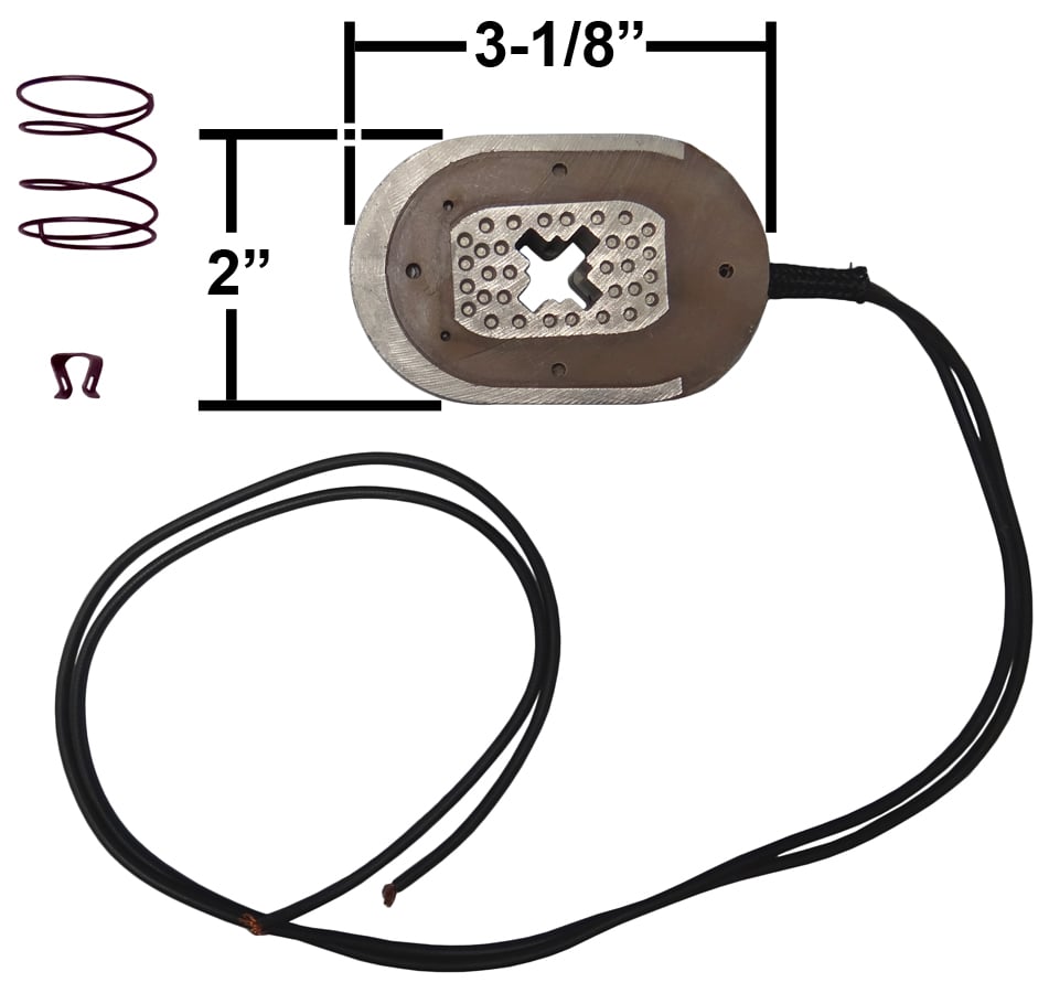2-Pack 12x2 Electric Trailer Brake Magnet Kits – For 5200lb 6000lb 7000lb Axles