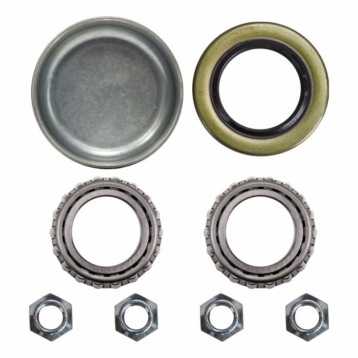 Trailer Hub Assembly - 4 Bolt, 4 in., 1 in. Bearings
