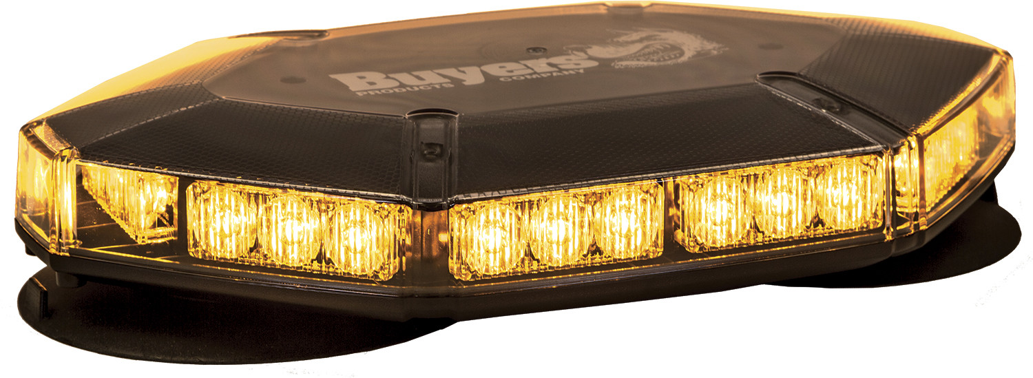 LED Magnetic Strobe Light - Amber