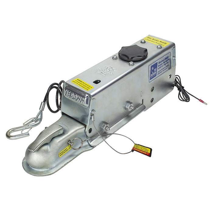 Tie Down Engineering 6,600 lbs. Model 660E Actuator - Zinc Plated - Disc Brakes