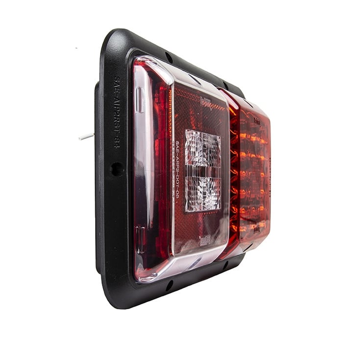 Bargman Led Taillight Double W Incandescent Backup Light