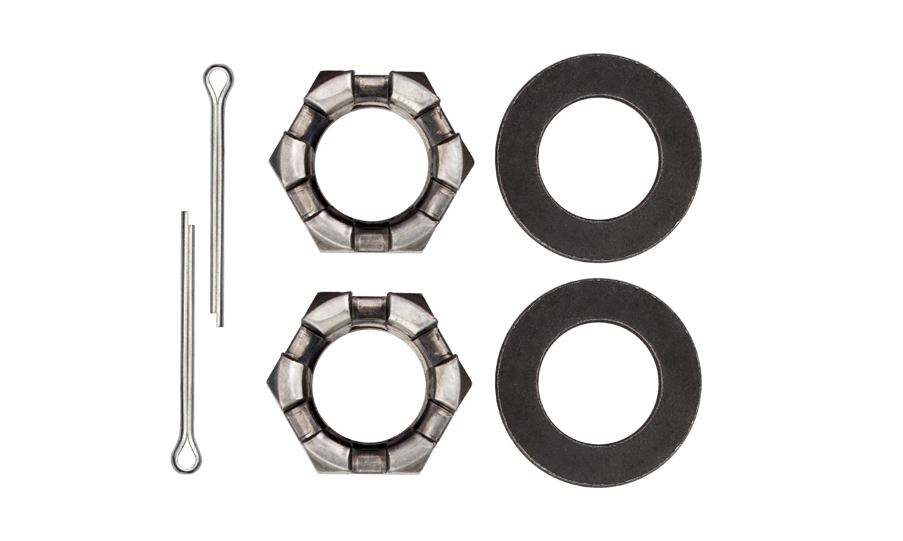 Galvanized 2" Square Trailer Axle 3,500 lbs. Capacity with 1 3/8" x 1