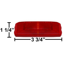 Optronics MC65RB Red  Marker Light -Compatible with Peterson M154A