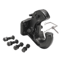 30 Ton, 14,000 lbs. Max vertical load Pintle Hook, 60,000 lbs. GTW, Mounting Hardware Included