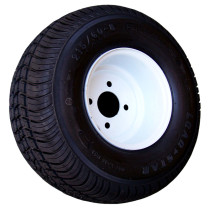 20.800x10 - 205/65-10 Bias, Painted, 1,105 lb. Capacity, 4 on 4", "C" Load Rating