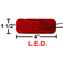 Optronics MCL44RBP Red Marker Light