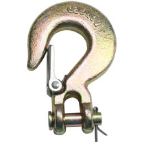 Clevis Slip Hook with Safety Latch - Fits 5/16" Chain