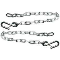 1 Pair Safety Chains - 1/4" x 31" - 5,000 lb. Capacity