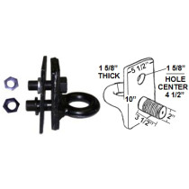 Pintle Eye 3" ID with 2" x 3 1/2" Bolt