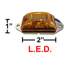 Obtronics MCL85ABP Amber Marker Light LED