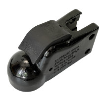 Demco 14040-81 EZ-Latch 2 5/16" Trailer Coupler - 21k Capacity - Lets You Hook Up When Latch is in Closed Position - Just Drop Coupler over Hitch Ball & Latch Will Snap on to The Ball