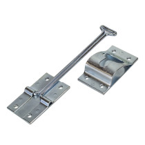 Enclosed Trailer Zinc Plated 6" Door Hook and Keeper