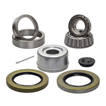 1 1/4" x 1 3/4" Bearing Kit with L25580 and 14125A Bearings, GS11 and GS15 Grease Seals, and Lube Dust Cap
