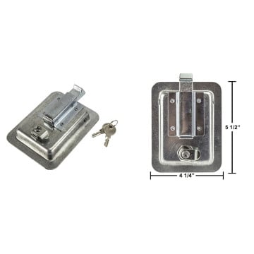 Trailer Door Latch (Flush Mount)
