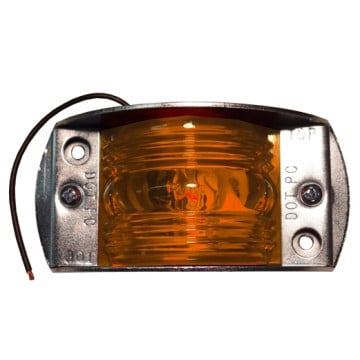 2 1/2" x 1 3/4" - Marker Light - Amber