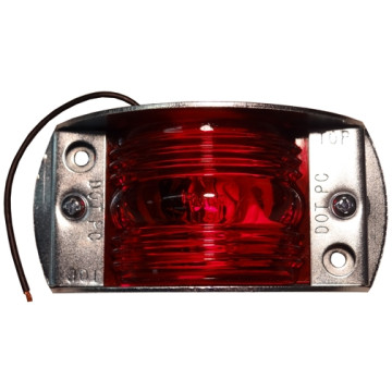 2 1/2" x 1 3/4" - Marker Light - Red