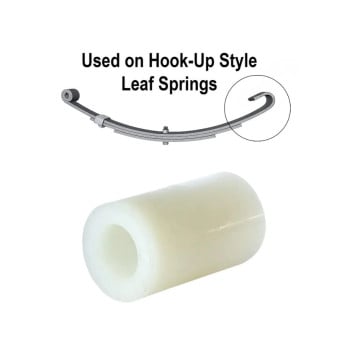 Spring Bushing - "Rear" - For "Hookup Springs" - 9/16" I.D. x 1 1/16" O.D. x 1 3/4" Long - Nylon