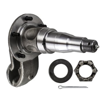 Trailer Axle Spindle - With Lube - 15123 x 25580 Bearings
