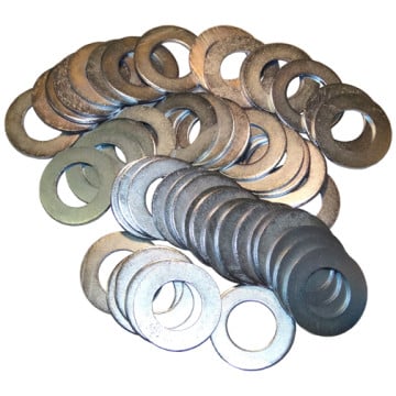 1 1/4" x 2 1/4" Flat Washer - Zinc Plated (50pcs) 