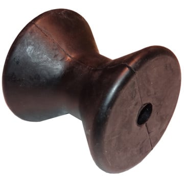 Bow Roller - Rubber - 3" Long - 1/2" Shaft Size 