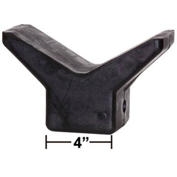 Y-Style Bow Stop - 4" x 4" - 1/2" Shaft Size