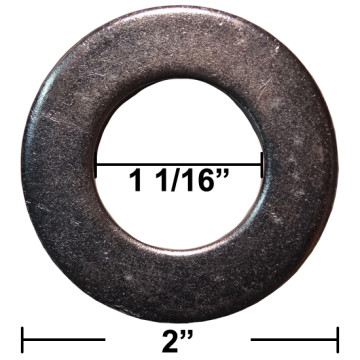 1 1/16" x 2" Flat Washer