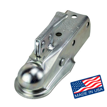 Trailer Coupler - 2" Ball - Fits 2" Channel - Dutton Lainson