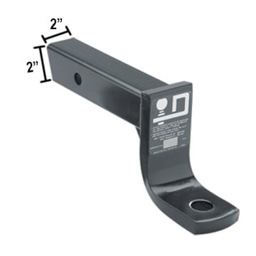 Draw-Tite 2793 Ball Mount -  6 3/4" Rise - 8" Drop - 5,000lb Capacity 