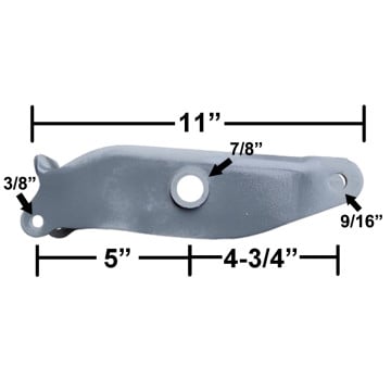 Trailer Leaf Spring Equalizer - For 2" Slipper Spring