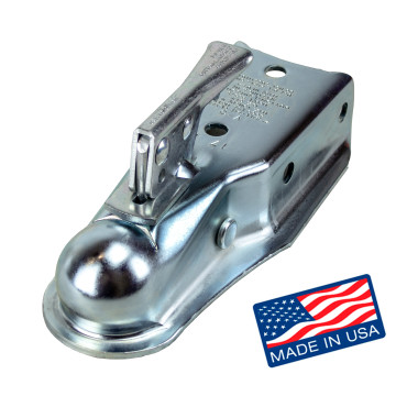 Trailer Coupler - 2" Ball - Fits 3" Channel - Dutton Lainson