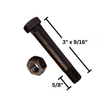 25 pcs Trailer Shackle Bolts with Locknuts