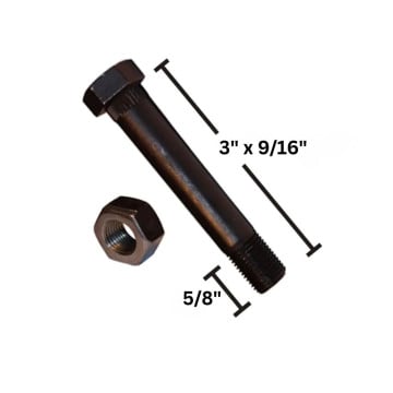 Shackle Bolt with Locknut 
