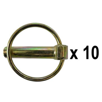 Buyers Lynch Pin -  7/16" - 1 1/2" Usable Length - 10 Count