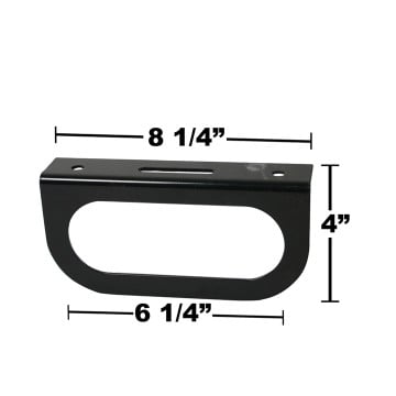 Optronics Tail Light Bracket - Fits 6" Oval Lights