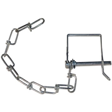 Buyers Safety Pin - 1/4" x 2" - 8" Attached Chain