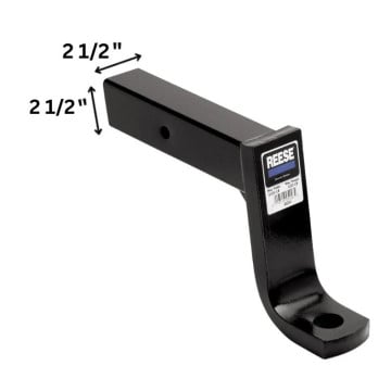 Reese 45291 Ball Mount - 7 1/4" Drop - 13,000 lbs Capacity