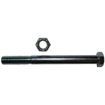 Bolt 1/2" x 6 1/2"-13 with Lock Nut - Zinc Plated
