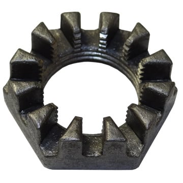 Axle Nut - 1"-14 - 12 Slots