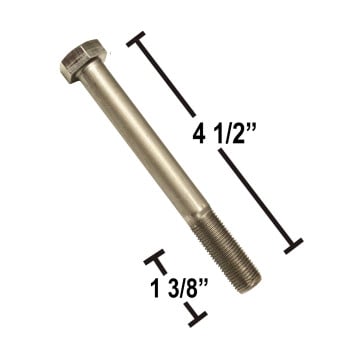 Equalizer Keeper Bolt 1/2" x 4 1/2"