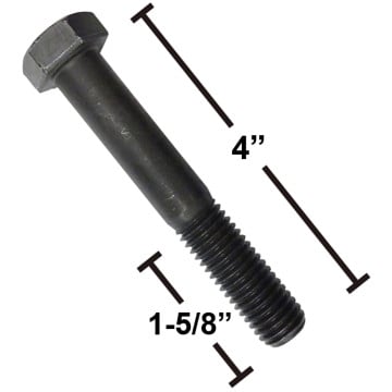 Equalizer Bolt 5/8" x 4" 