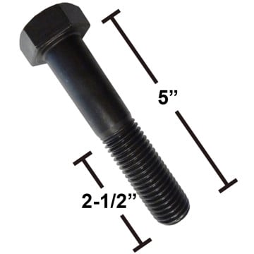 Equalizer Bolt 1" x 5" 