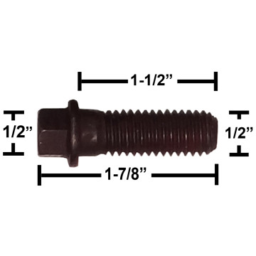 Dexter 007-292-00 - Brake Drum Mounting Bolt (1/2" - 13 x 1 1/2")