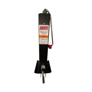 Ram Direct Weld 12,000 lbs Capacity - Drop Leg Jack - Top Wind - 12.5" Lift - 13.75" Drop Leg Travel - TJD-12000TWSP-R