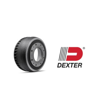 12 1/4" x 3 3/8" Brake Drum - 8 on 6 1/2" 