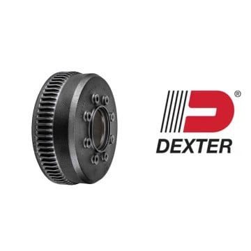 12 1/4" x 3 3/8" Brake Drum - 8 on 6 1/2" - For 9K to 10K Axles
