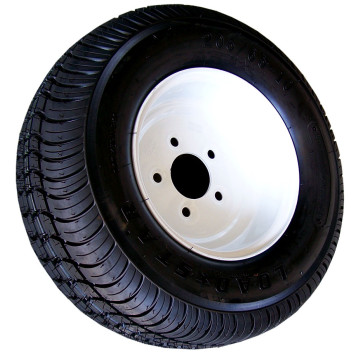 215/60-8 Bias Trailer Tire – 940 lb Capacity - 5 on 4.5” – Load Range C