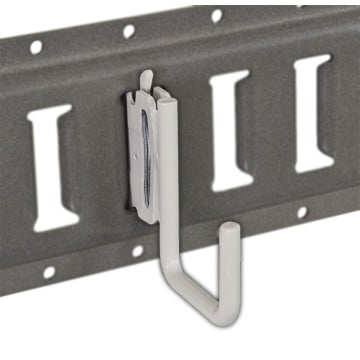 Buyers E-Track Square J-Hook - 3/8" x 2"